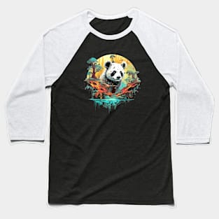 Giant Panda Animal World Wildlife Beauty Discovery Baseball T-Shirt